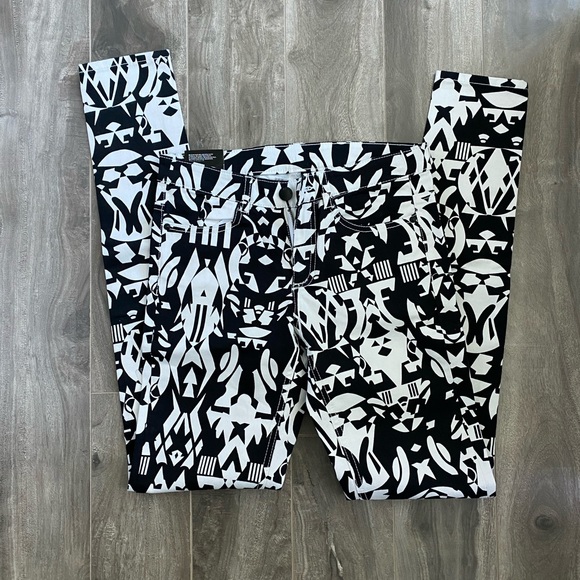 Women’s H&M printed jeans - Picture 2 of 11